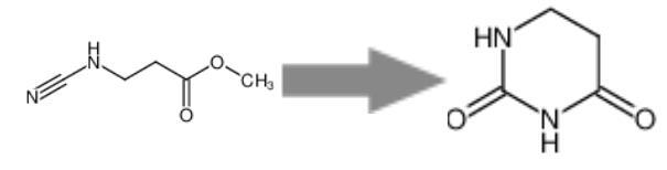 图1 二氢尿嘧啶的合成反应式.png