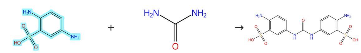 Condensation reaction of 2,5-Diaminobenzenesulfonic acid