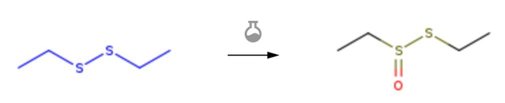 二乙基二硫醚的氧化反应