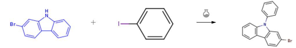 <span style='color:red;'>2-溴咔唑</span>的还原偶联反应