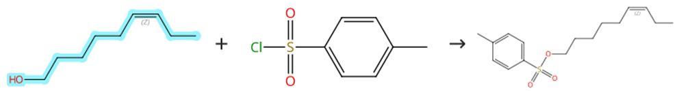 (Z)-6-Nonen-1-ol esterification reaction