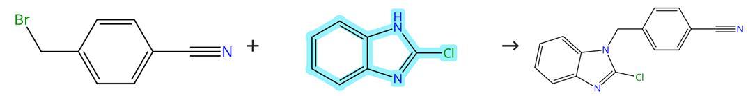 <span style='color:red;'>2-氯苯并咪唑</span>的亲核取代反应