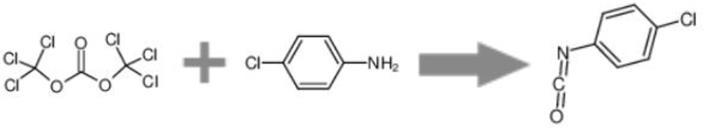 图1 对氯苯异氰酸酯的合成反应式.png
