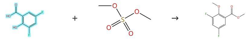 3,5-二氟-2-羟基苯甲酸的酯化反应