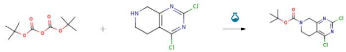 2,4-二氯-5,6-二氢吡啶并[3,4-D]嘧啶-7(8H)-甲酸叔丁酯的合成.png