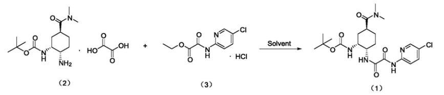 <span style='color:red;'>依度沙班</span>中间体反应方程式