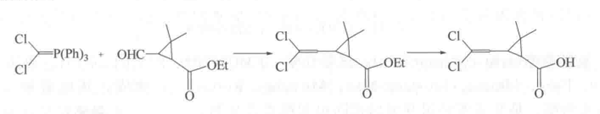 中间体二氯菊酸的合成方法4