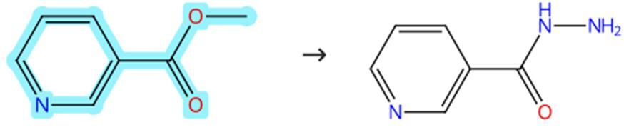 <span style='color:red;'>烟酸甲酯</span>的胺解反应