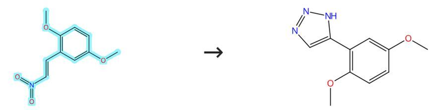 Condensation Cyclization Reaction of 2,5-Dimethoxy-Beta-Nitrostyrene