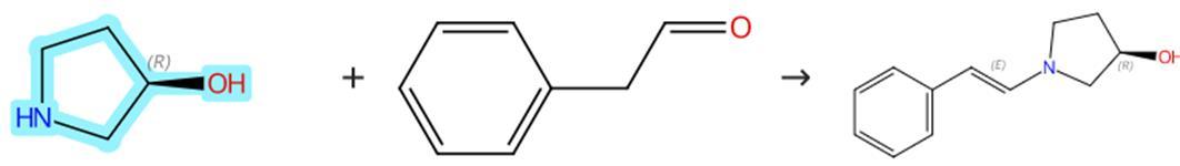 (S)-3-Hydroxypyrrolidine's condensation reaction