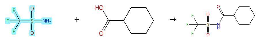 <span style='color:red;'>三氟甲磺酰胺</span>和羧酸的缩合反应