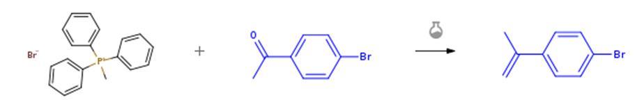<span style='color:red;'>对溴苯乙酮</span>参与的Wittig反应