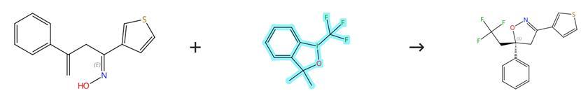 3,3-二甲基-1-(三氟甲基)-1,2-苯并碘氧杂戊环的三氟甲基化反应