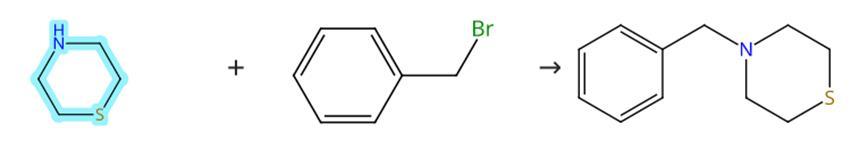 硫代吗啉的亲核取代反应