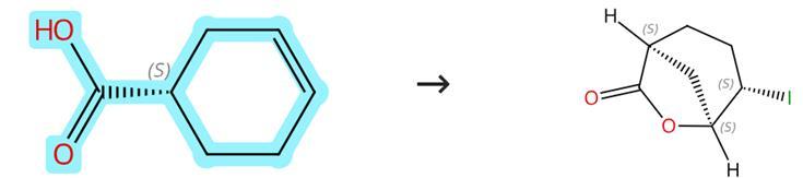 (S)-(-)-3-cyclohexene carboxylic acid iodination reaction