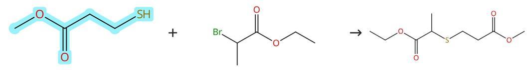 3-巯基丙酸甲酯的亲核取代反应