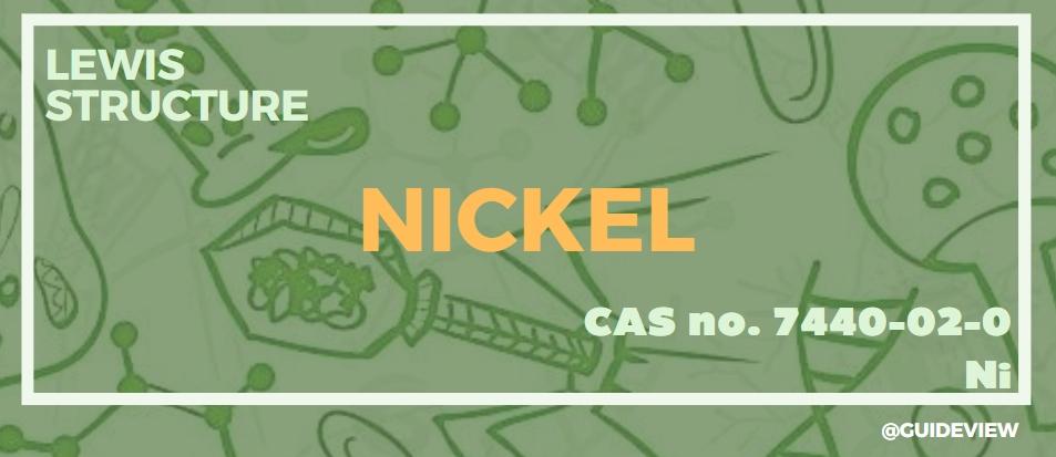 What is the nickel lewis dot structure?