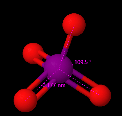 What is the Lewis structure for IO₄⁻?