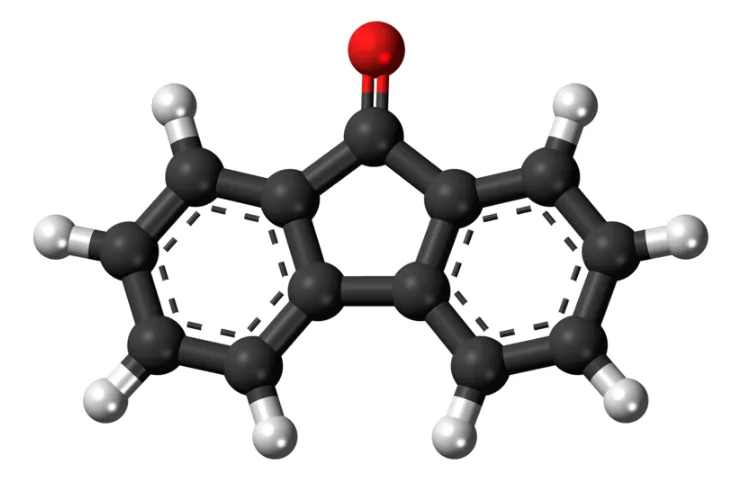 What is the Lewis Structure of 9-Fluorenone?