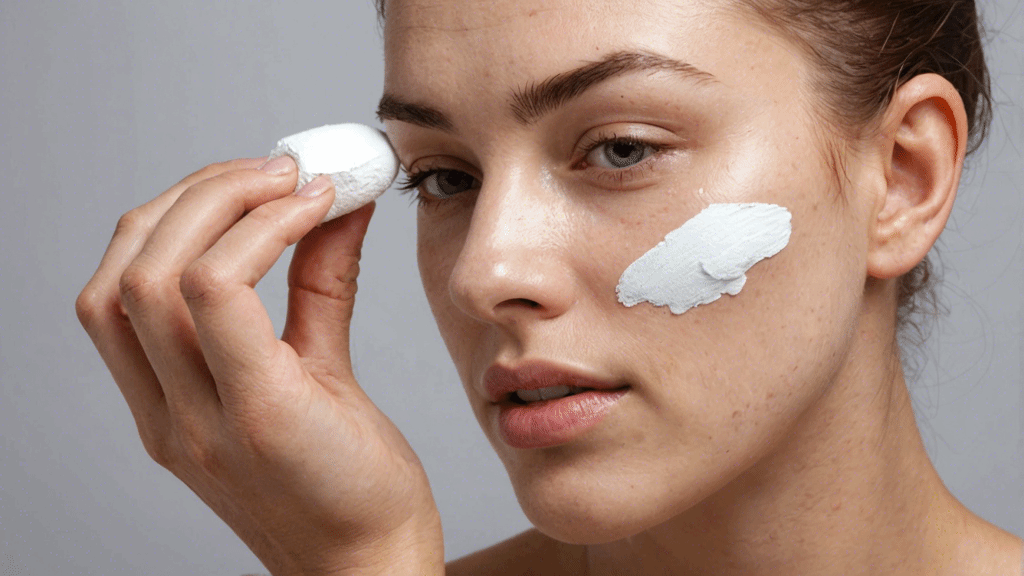 How to remove zinc oxide from skin?