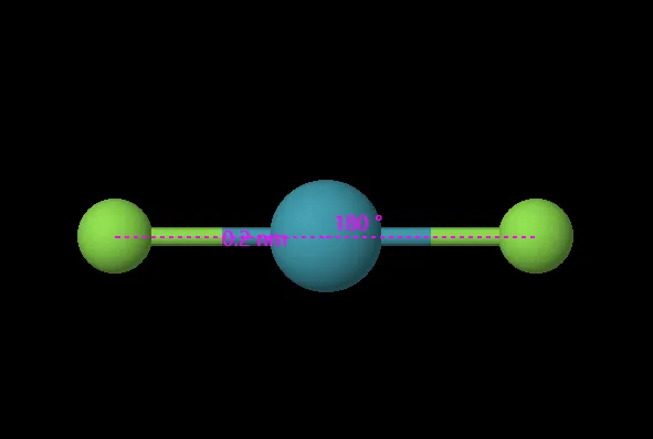 What is the Lewis Structure of XENON DIFLUORIDE?