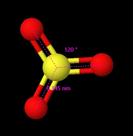 What is the Lewis Structure of Sulfur trioxide (SO3)?