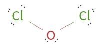 Lewis structure of OCl2: What is the Lewis Structure of Dichlorine oxide?
