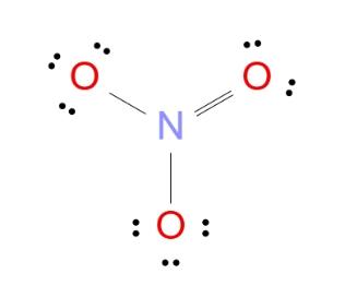 What is the Lewis Structure of Nitrate Ion?