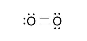 What is the Lewis Structure of Oxygen Gas?