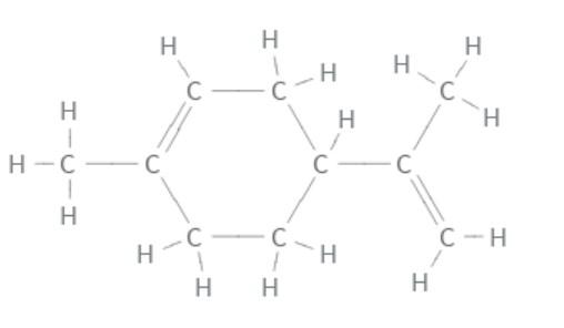 What is the Lewis Structure of Limonene?