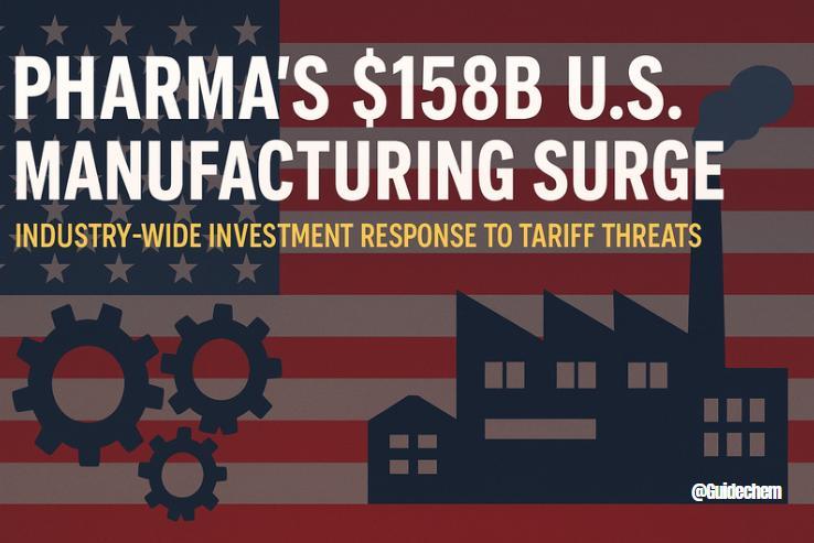 Pharma's $158B U.S. Manufacturing Surge