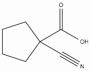 Cyclopentanecarboxylic acid, 1-cyano-