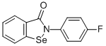 1,2-benzisoselenazol-3(2h)-one,2-(4-fluorophenyl)-