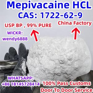 Safe Delivery 99% Pure Mepivacaine Hydrochloride HCL Powder CAS 1722-62-9 Door To Door Mepivacaina Em Po Polvo