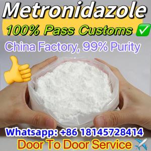 Safe Delivery 99% Pure Metronidazole Powder CAS 443-48-1 Door To Door Metronidazol Em Po Polvo