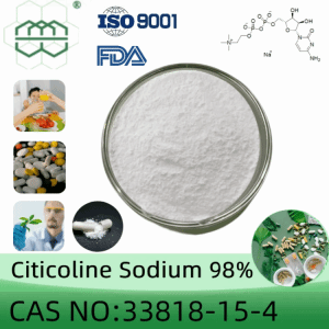 Manufacturer Supplies supplement high-quality Citicoline Sodium 98% purity min.