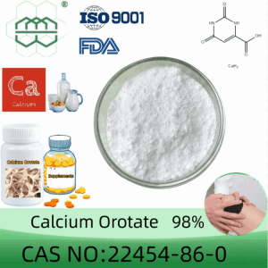 Manufacturer Supplies supplement high-quality Calcium Orotate 98% purity min.