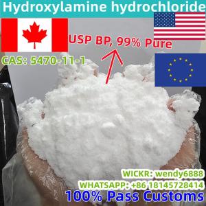 Safe Delivery 99% Pure Hydroxylamine Hydrochloride Hcl Powder CAS 5470-11-1 China Factory Clorhidrato Cloridrato De Hidroxilamina