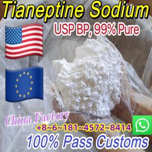 Safe Delivery 99% Pure Tianeptine Sodium Salt Powder CAS 30123-17-2 Tianeptina Sodica Polvo