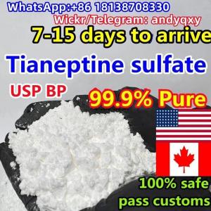 USA Europe 100% Safe Shipping, >99% Pure Tianeptine/Tianeptine Sodium Salt/Tianeptine Sulfate Powder CAS 1224690-84-9