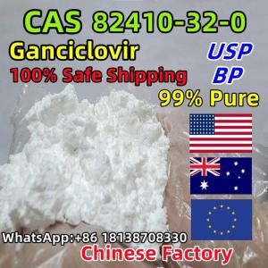 USA Europe 100% Safe Delivery, >99% Purity Ganciclovir/Gancyclovir Powder CAS 82410-32-0