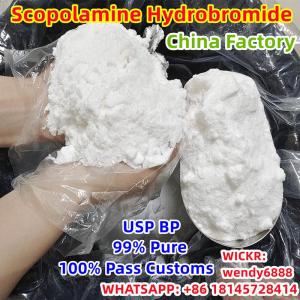 Safe Delivery 99% Pure Scopolamine Hydrobromide Powder CAS 114-49-8 Bromhidrato De Hidrobrometo Escopolamina Em Po Polvo