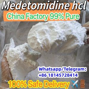 Safe Delivery 99% Pure Medetomidine HCl Hydrochloride Powder CAS 86347-15-1 Door To Door Medetomidina Em Po Polvo