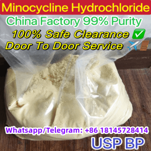 Safe Delivery 99% Pure Minocycline Hydrochloride Hcl Powder CAS 13614-98-7 Door To Door Minociclina Em Po Polvo