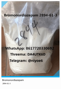 Buy Benzos Powder Bromonordiazepam CAS 2894-61-3 Threema: DA4UTK6D