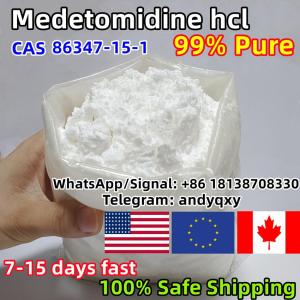 US Safe Delivery, Medetomidine HCL 99%+ Pure Powder Hydrochloride Em Po Medetomidina Hydrochlorida Polvo CAS 86347-15-1 Dimethylphenyl Imidazole