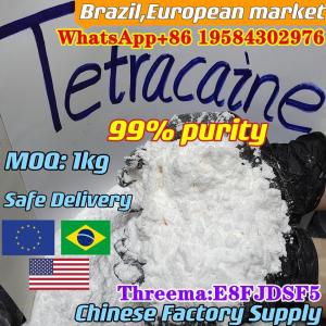 Brazil European Markets,High Quality Tetracaine Hydrochloride Cas:136-47-0 Powder Door to Door