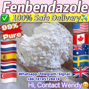 Safe Delivery 99% Pure Fenbendazole Powder CAS 43210-67-9 China Factory Fenbendazol Polvo Em Po Door To Door
